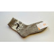 Ponožky ze 100% vlny šedobéžové s jelenem vel. 40-42