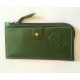 Praktická kožená peněženka zelená